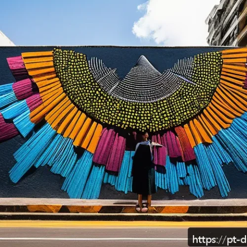 Home 32 데이터 기반 예술 프로젝트의 사회적 영향 - A vibrant urban art installation in São Paulo highlighting marginalized voices through data visualiz...